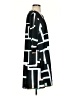 Lemon Grass Graphic Black Casual Dress Size S - photo 4