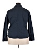 Talia 100% Cotton Blue Long Sleeve Blouse Size 2X - photo 2