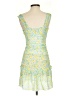 ASOS Design 100% Polyester Floral Green Cocktail Dress Size 2 - photo 2