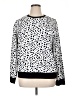 Coral Reef Swim Animal Print White Pullover Sweater Size XL - photo 1