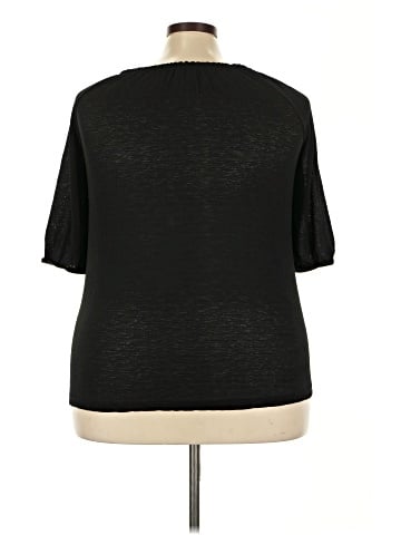 Free Kisses 3/4 Sleeve Button-Down Shirt (view 2)
