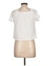 Btween Ivory Short Sleeve Blouse Size 12 - photo 2
