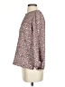 J.Crew 100% Polyester Brown 3/4 Sleeve Blouse Size XS - photo 5