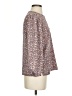 J.Crew 100% Polyester Brown 3/4 Sleeve Blouse Size XS - photo 4