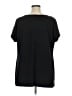 Dana Buchman Black Short Sleeve Top Size XL - photo 2