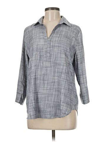 Van Heusen 3/4 Sleeve Button-Down Shirt (view 1)