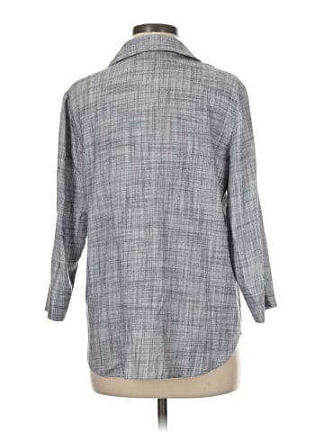Van Heusen 3/4 Sleeve Button-Down Shirt (view 2)