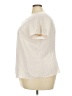 Kim Rogers Ivory Short Sleeve Blouse Size 3X - photo 5