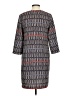 Boden 100% Polyester Stripes Gray Casual Dress Size 2R - photo 2