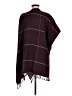 Ann Taylor LOFT Burgundy Poncho Size M - photo 2