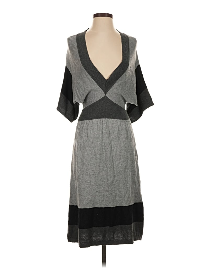 Pre-owned Pink Rose Casual Dress In Gray