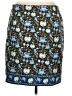 Talbots Print Blue Casual Skirt Size 16 - photo 2