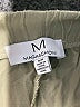 M Magaschoni Solid Green Casual Pants Size S - photo 7