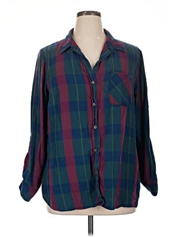 Molly & Isadora Long Sleeve Button-Down Shirt (view 1)