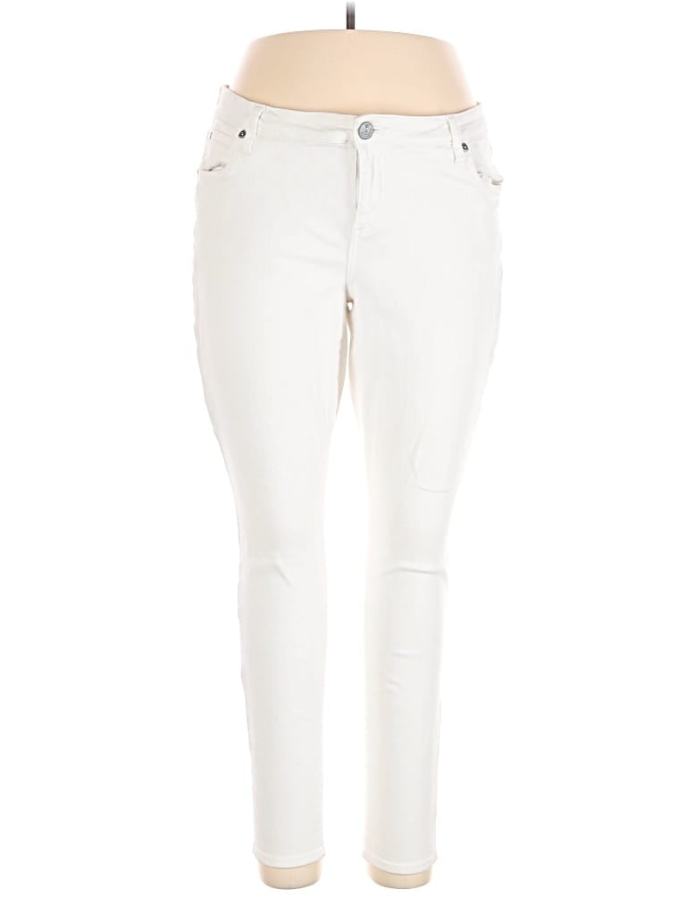 Pre-owned Kut From The Kloth Jeans In White