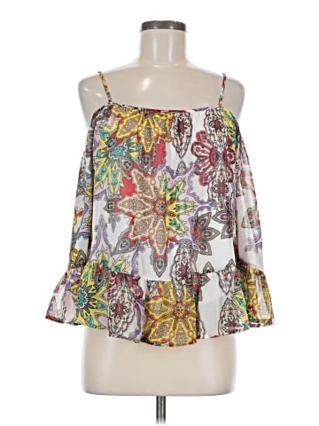 Romeo & Juliet Couture 3/4 Sleeve Blouse (view 1)