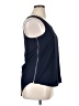 Paper Crane 100% Polyester Blue Sleeveless Top Size L - photo 4