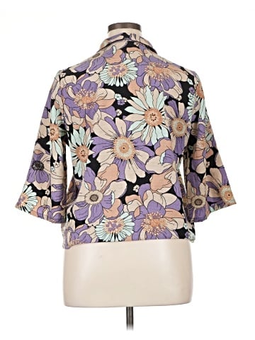 Vila Short Sleeve Blouse (view 2)