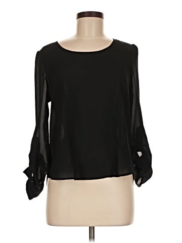 Papaya Long Sleeve Blouse (view 1)