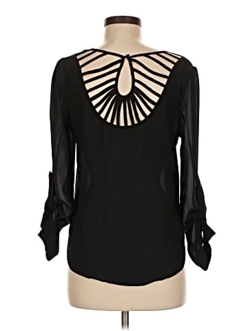 Papaya Long Sleeve Blouse (view 2)