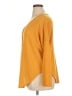 Forever 21 Yellow Orange 3/4 Sleeve Top Size 1X - photo 5