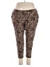 Torrid Animal Print Brown Casual Pants Size 4X Plus (4) - photo 1