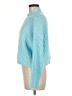 Sincerely Jules Blue Turtleneck Sweater Size M - photo 5