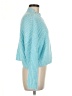 Sincerely Jules Blue Turtleneck Sweater Size M - photo 4