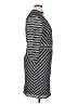 Runway Chevron-herringbone Black Cocktail Dress Size XL - photo 4