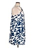 Unbranded 100% Polyester Print Blue Cocktail Dress Size XL - photo 4