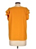 Shein 100% Polyester Orange Short Sleeve Top Size 12 - photo 2