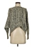 Bacci 100% Acrylic Tweed Gray Cardigan Size S - photo 1