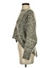 Bacci 100% Acrylic Tweed Gray Cardigan Size S - photo 5