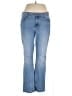 NYDJ Hearts Blue Jeans Size 16 - photo 1