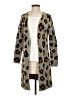 Fortune + Ivy Animal Print Brown Cardigan Size XS - photo 1