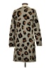 Fortune + Ivy Animal Print Brown Cardigan Size XS - photo 2