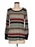 Vanilla Bay Stripes Brown Pullover Sweater Size M - photo 1
