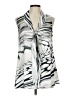 Lapis Graphic Gray Casual Dress Size L - photo 1