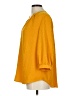 Unbranded 100% Polyester Yellow 3/4 Sleeve Blouse Size L - photo 5