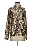 Camila Coelho Paisley Ivory Brown Long Sleeve Blouse Size XXS - photo 1
