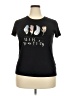 Assorted Brands Black Short Sleeve Top Size XXL - photo 1