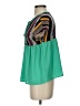 Shein 100% Polyester Teal Short Sleeve Blouse Size XS - photo 5