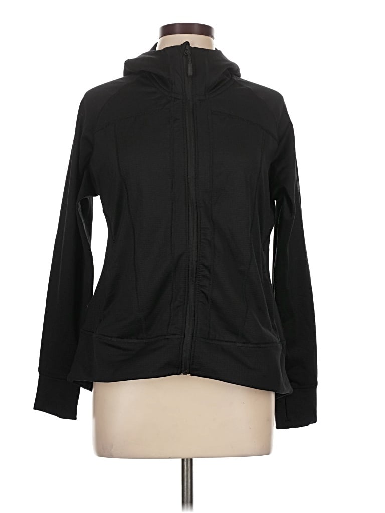 Pre-owned Eddie Bauer Track Jacket In Black