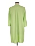 Worthington 100% Polyester Solid Green Casual Dress Size M - photo 2