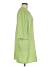 Worthington 100% Polyester Solid Green Casual Dress Size M - photo 4