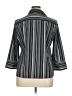 Covington Stripes Gray 3/4 Sleeve Blouse Size XL - photo 2