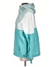 Volcom 100% Polyester Color Block Teal Windbreaker Size S - photo 5