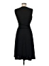 Yves Cossette DEPECHE Mode 100% Polyester Solid Black Cocktail Dress Size 6 - photo 2
