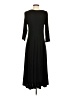 HOTOUCH Solid Black Casual Dress Size S - photo 2