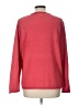 Coldwater Creek 100% Cotton Red Pullover Sweater Size L - photo 2